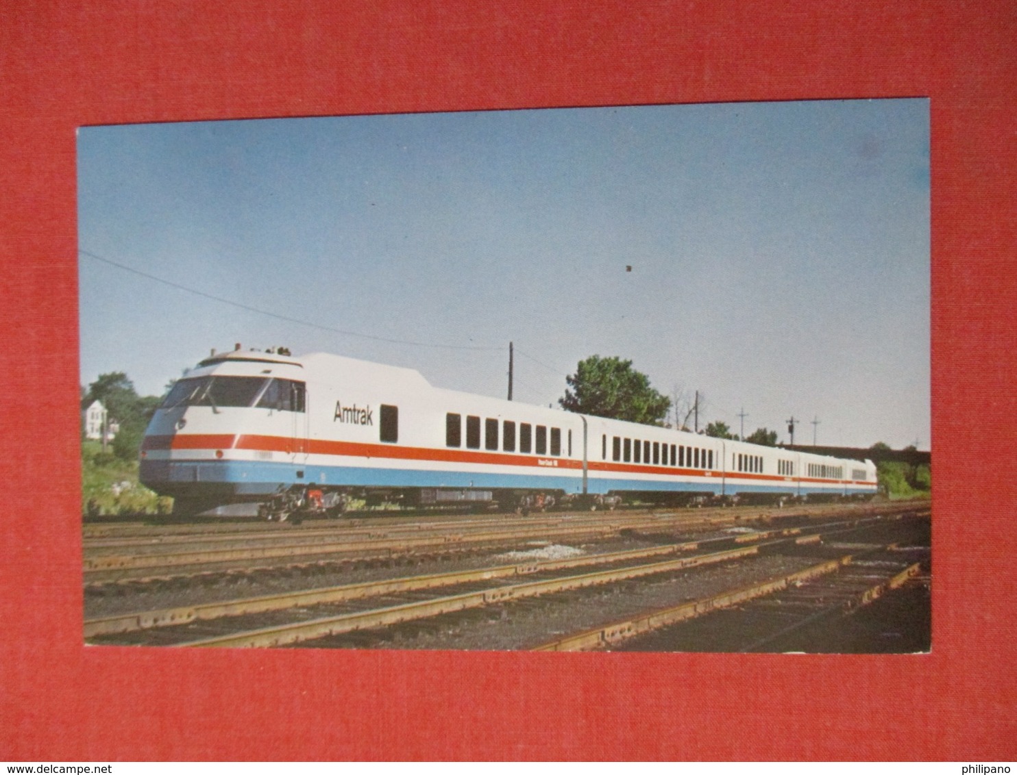 Amtrak's Turbo Train    Ref 3674 - Trains