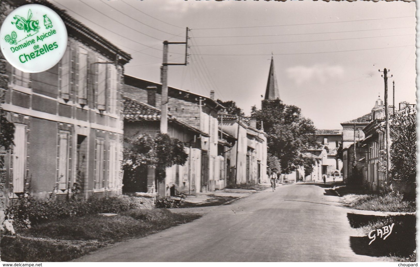 82 - Très Belle Carte Postale Semi Moderne Dentelée De  SAINT NICOLAS DE LA  GRAVE  Avenue Du Montet - Saint Nicolas De La Grave