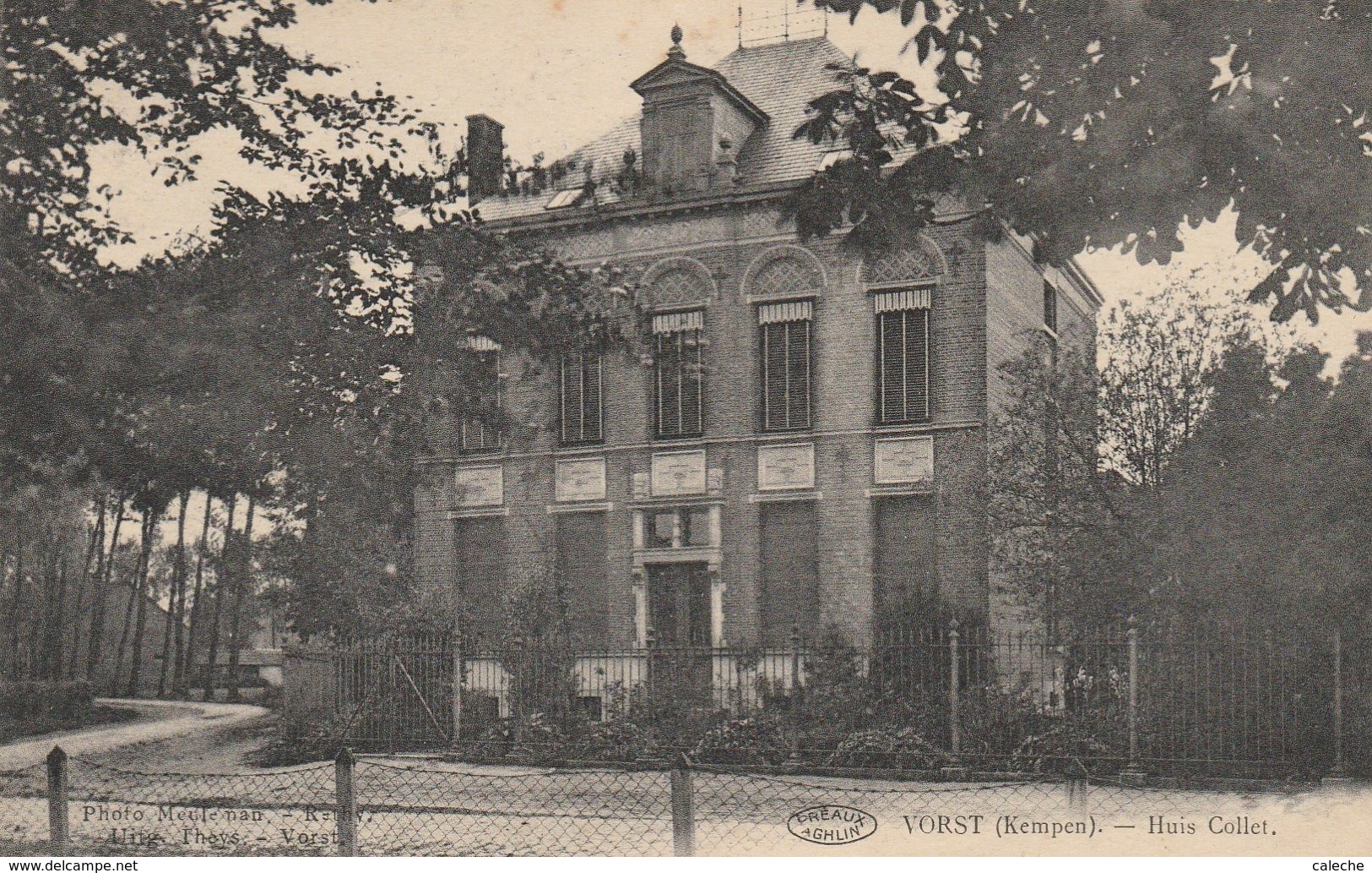 Vorst (Kempen) Huis Collet - 4/3/1922 Naar La Hulpe - Laakdal