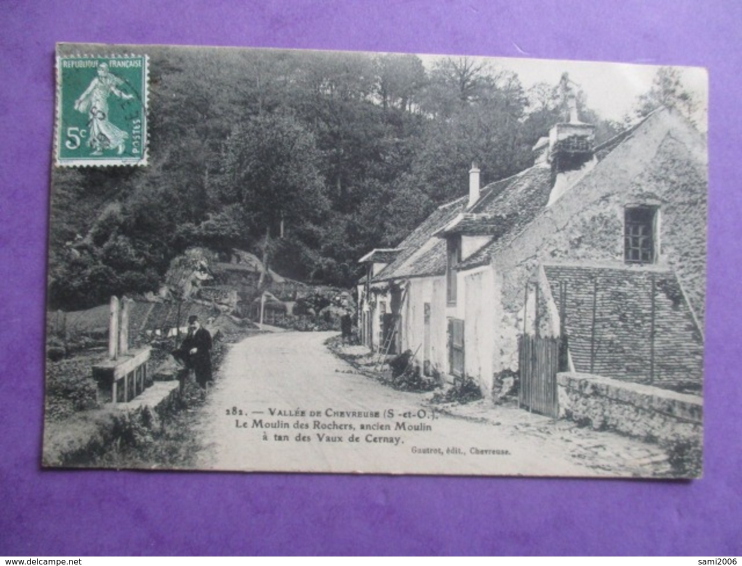 CPA 78 VALLEE DE CHEVREUSE LE MOULIN DES ROCHERS ANCIEN MOULIN A TAN DES VAUX DE CERNAY - Vaux De Cernay