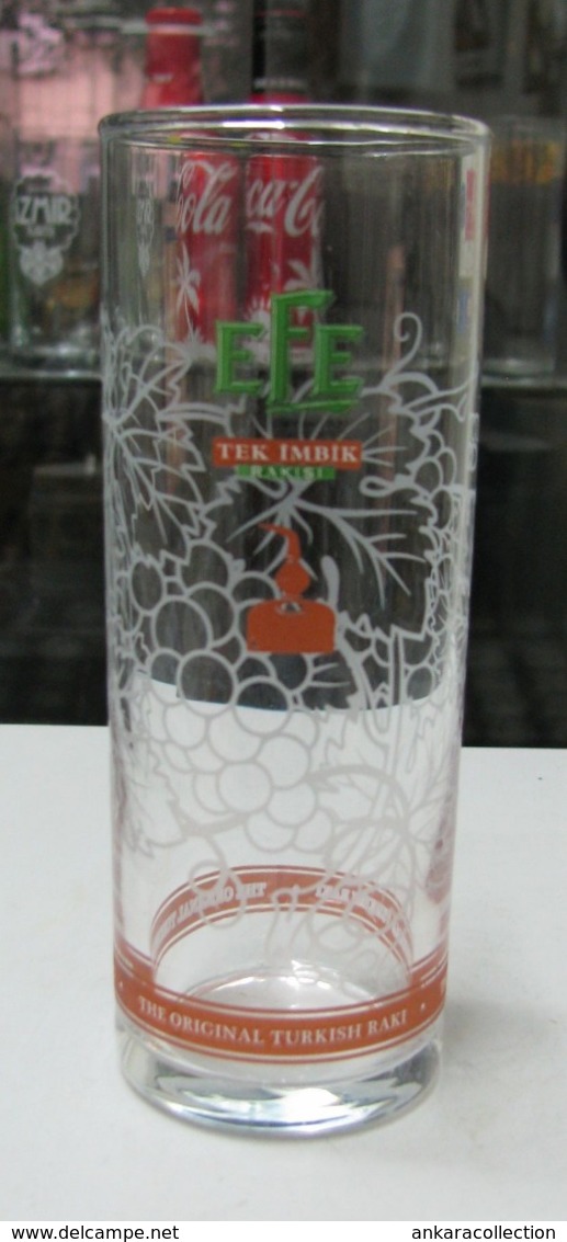 AC - EFE RAKI TEK IMBIK - SINGLE DISTILLATION  GLASS FROM TURKEY - Other & Unclassified