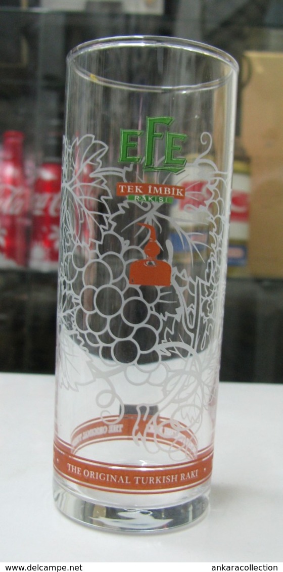 AC - EFE RAKI TEK IMBIK - SINGLE DISTILLATION  GLASS FROM TURKEY - Autres & Non Classés