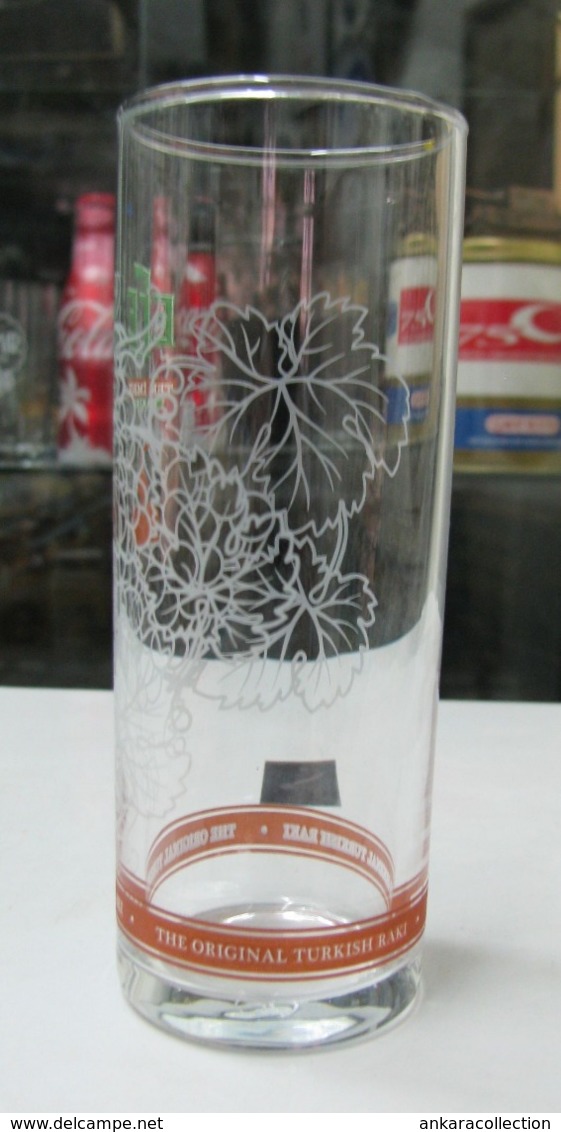 AC - EFE RAKI TEK IMBIK - SINGLE DISTILLATION  GLASS FROM TURKEY - Autres & Non Classés