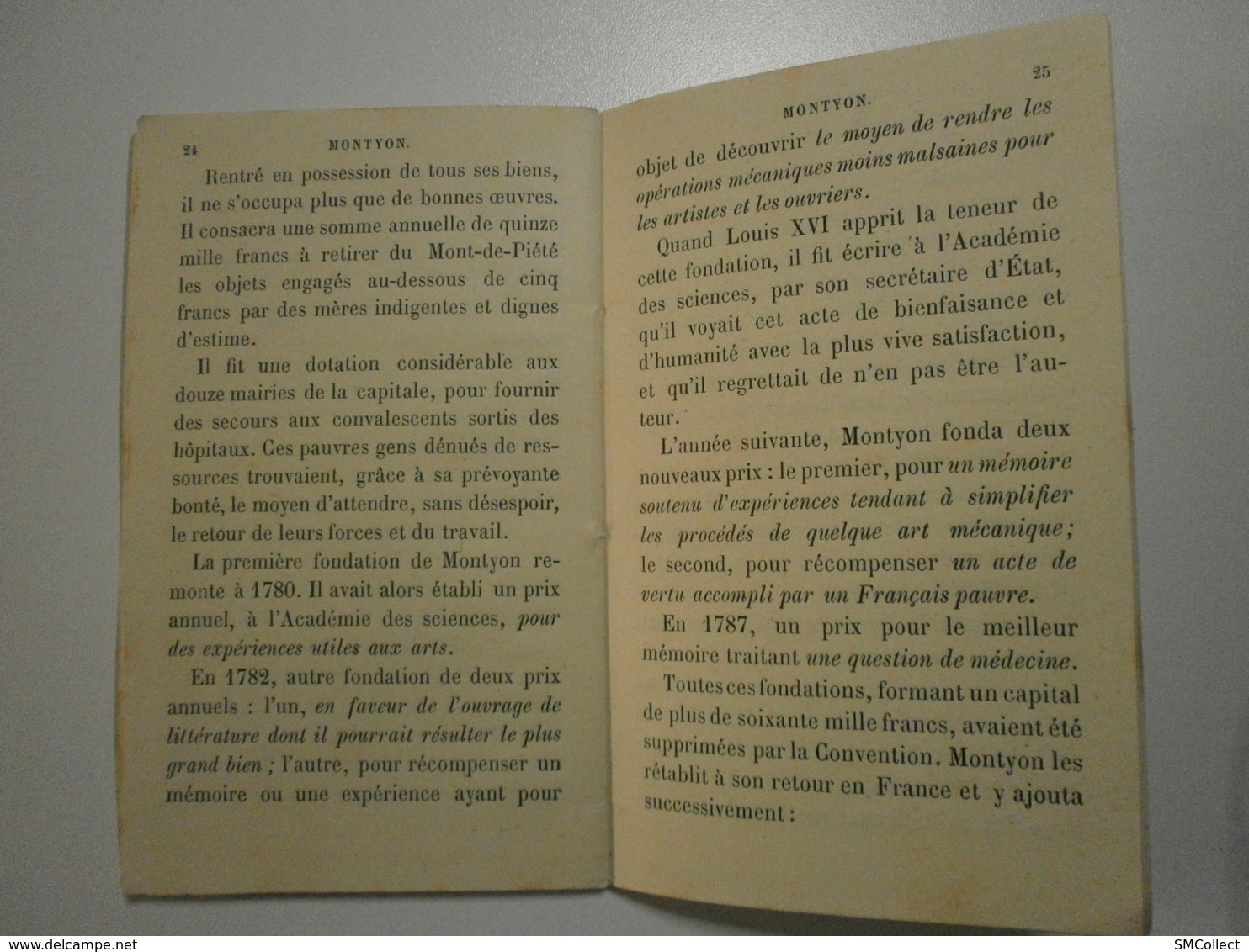 Editions Hachette 1884. Bibliothèque des écoles et des familles. Montyon, par Mme Gustave Demoulin (8047)