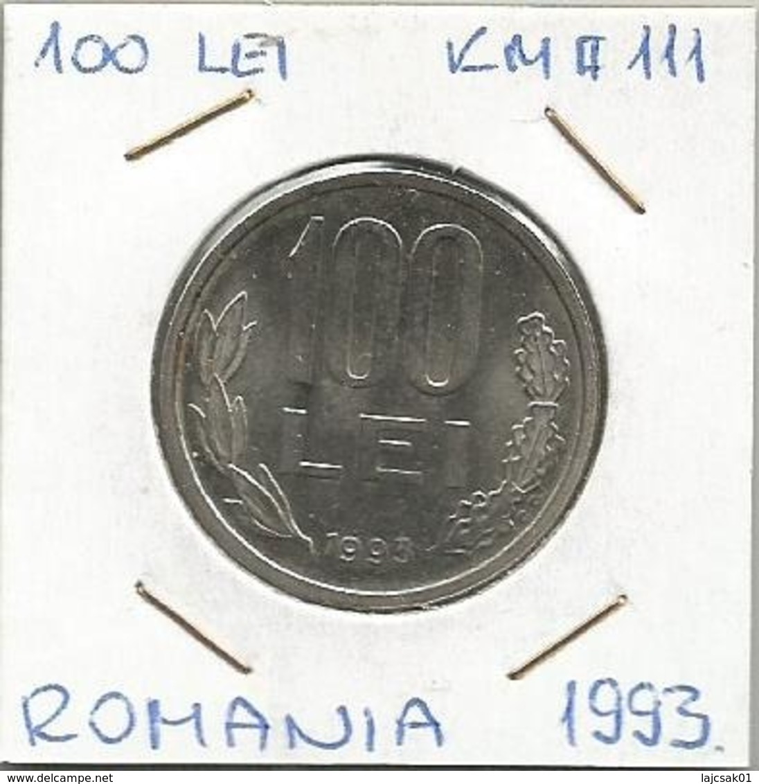 C1 Romania 100 Lei 1993. KM#111 - Roemenië