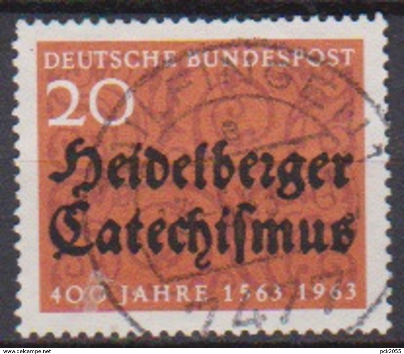 BRD 1963 MiNr.396  400 Jahre Heidelberger Katechismus ( A663 ) Günstige Versandkosten - Gebraucht