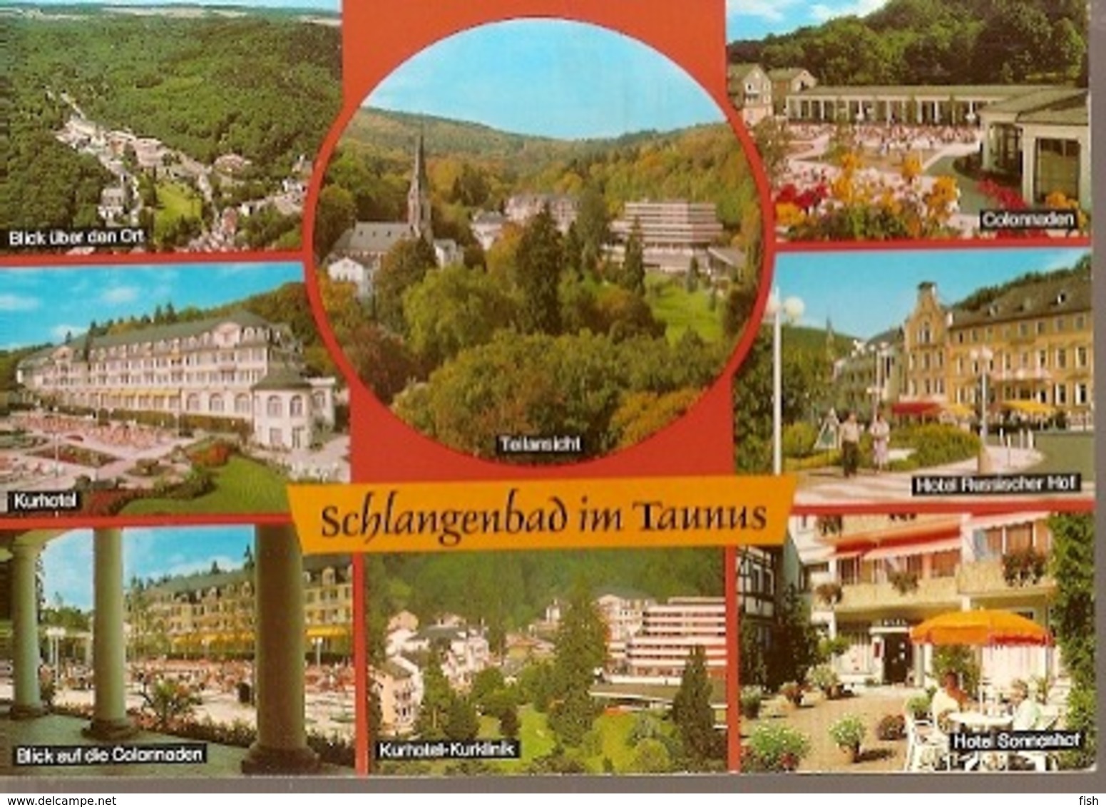 Germany & Circulated, Greetings From Schlangenbad Im Taunus, Warstein 1991 (6229) - Schlangenbad