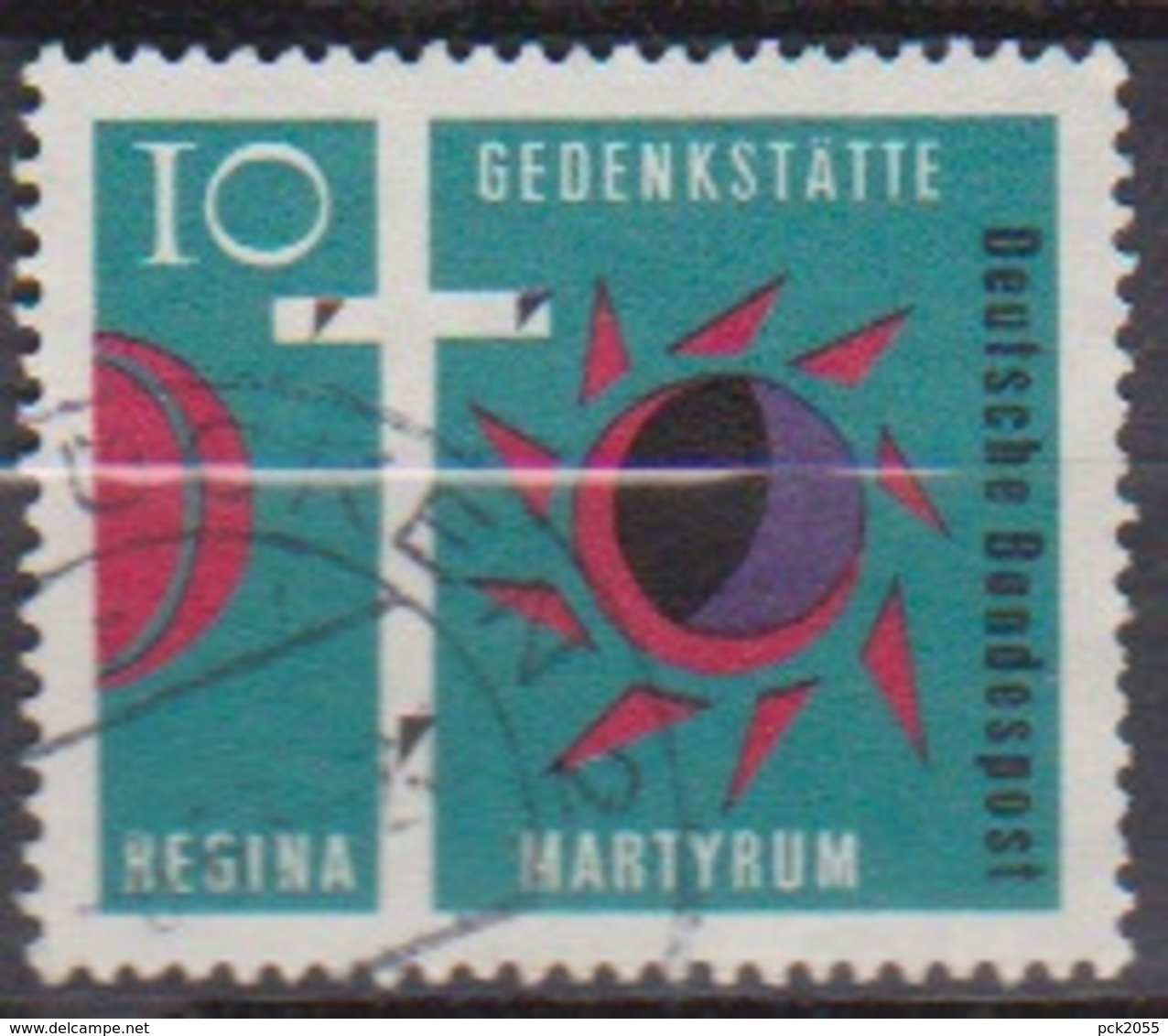 BRD 1963 MiNr.397  Gedenkstätte Regina Martyrum ( A667 ) Günstige Versandkosten - Gebraucht