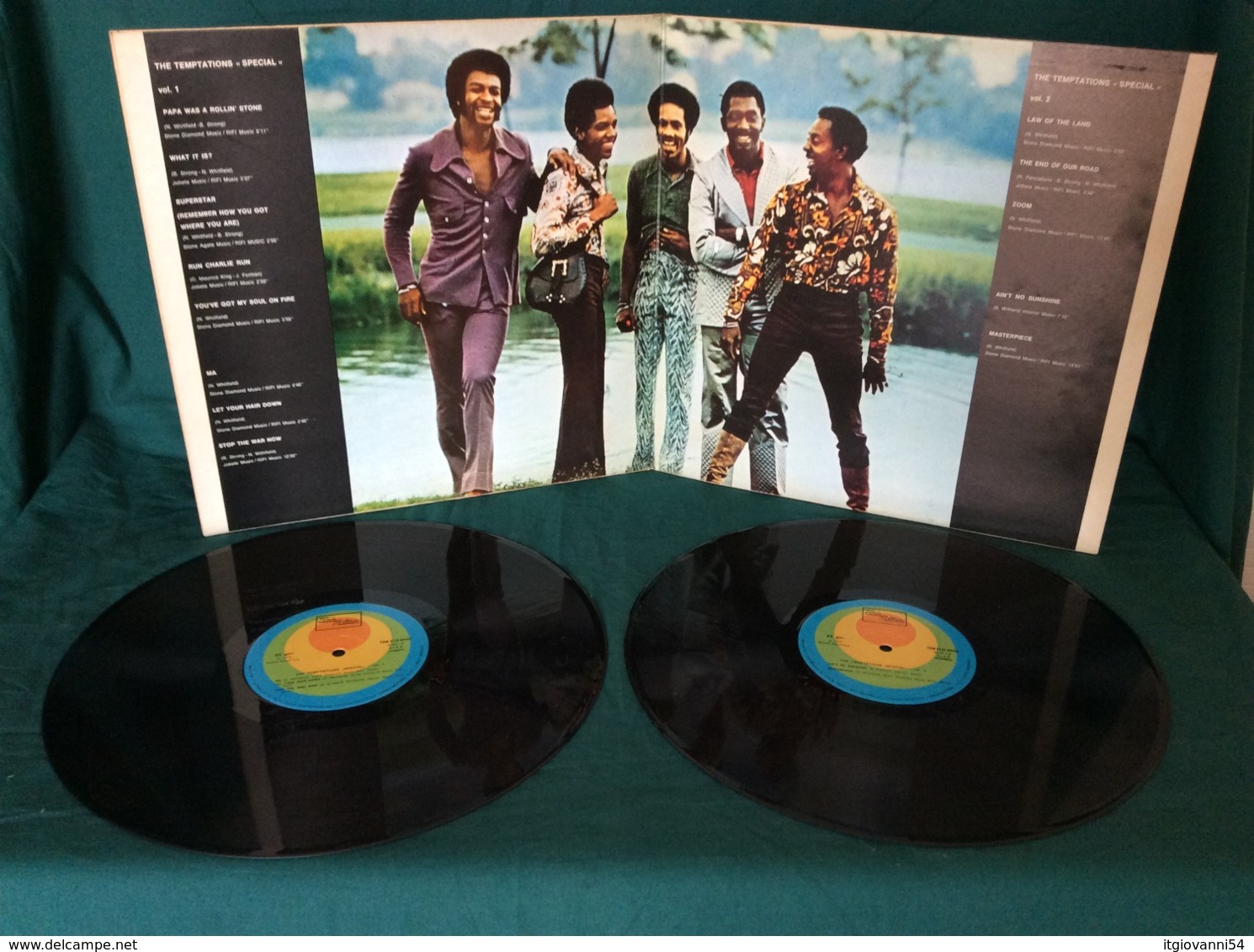 LP The Temptations "Special" Doppio LP Tamla Motown 1974 - Disco, Pop