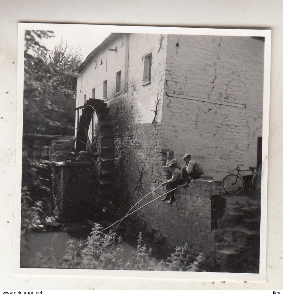 Grimbergen - Tommemolen - Kinderen - Foto 6 X 6 Cm - Autres & Non Classés