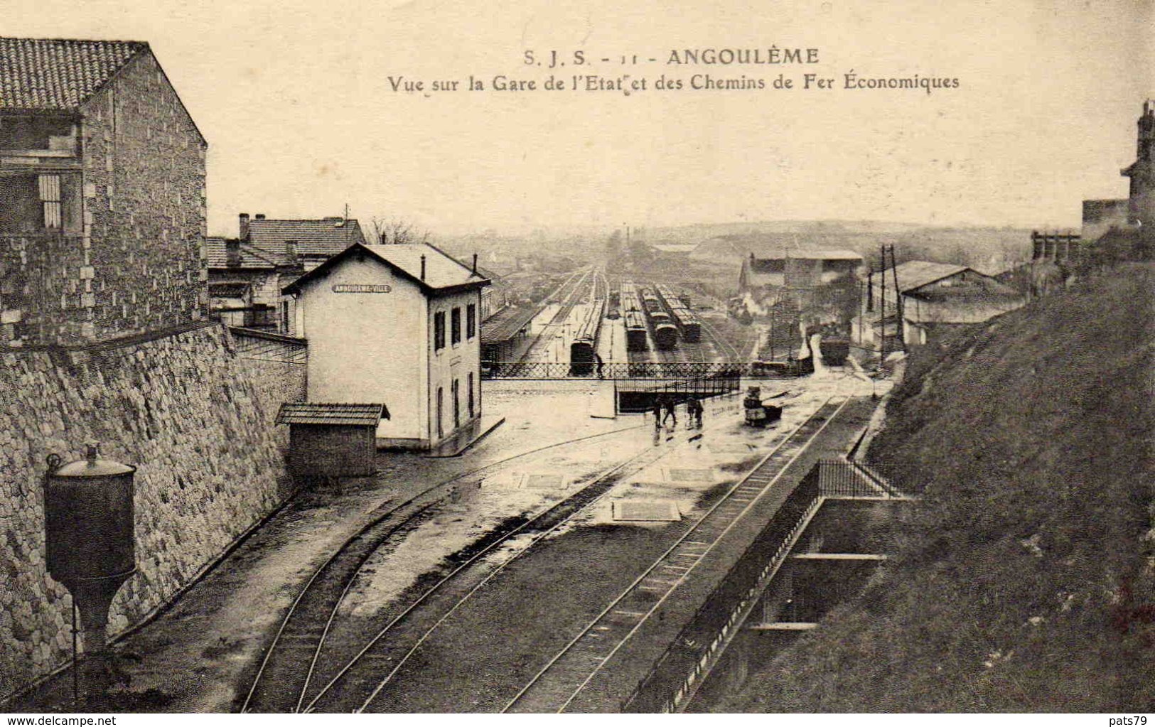 ANGOULEME  - Vue Sur La Gare De ....... - Angouleme