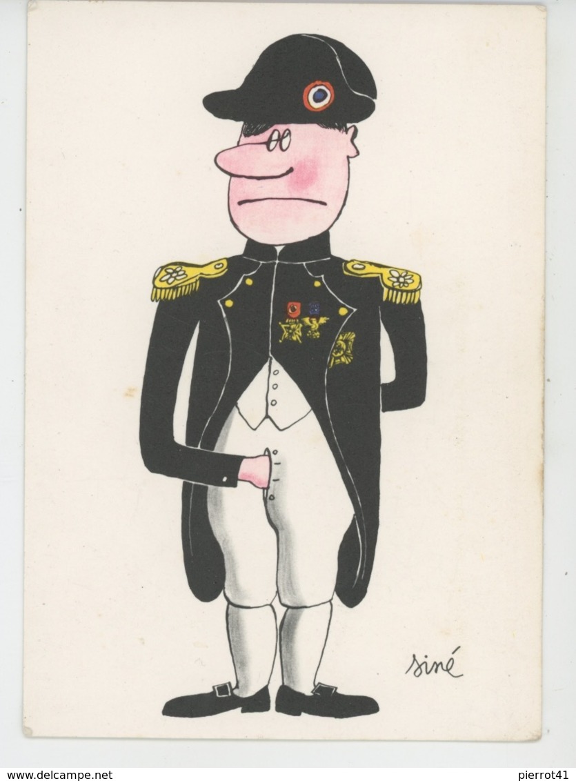 Illustrateur SINÉ - Jolie Carte Fantaisie Représentant NAPOLEON - Sine