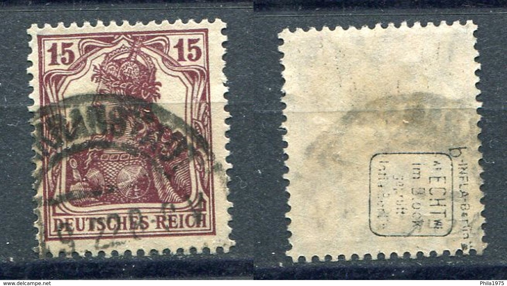 Deutsches Reich Michel-Nr. 142b Gestempelt - Geprüft - Oblitérés