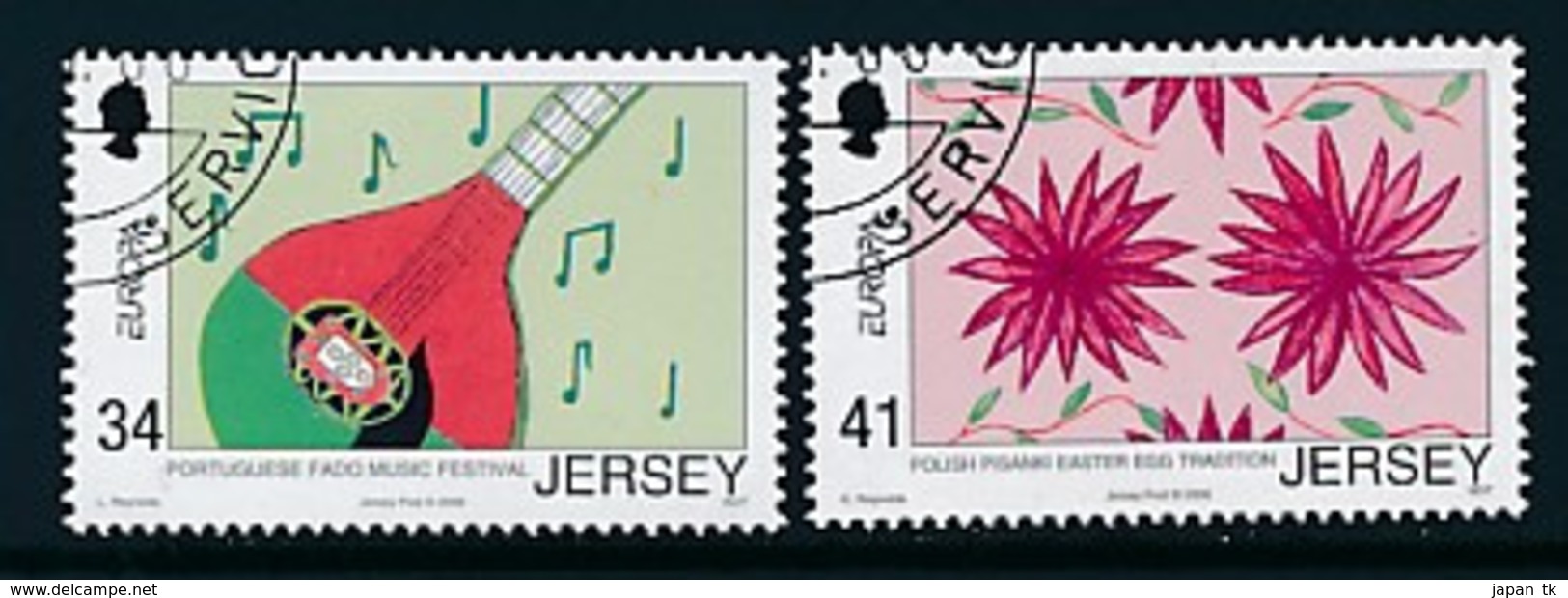 JERSEY Mi.Nr. 1221-1222 EUROPA CEPT  "Integration " 2006 - Used - 2006