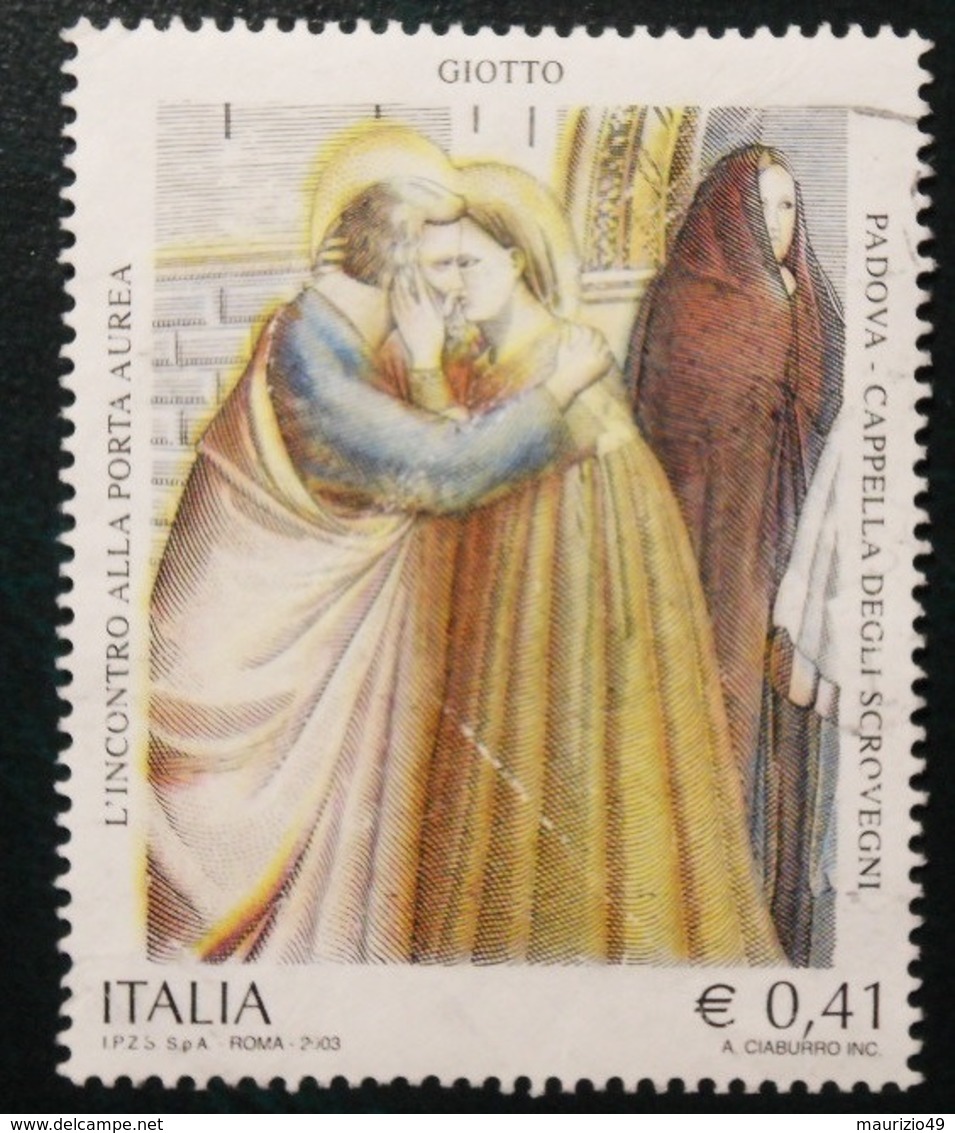 2003 Nr 2676  Cappella Degli Scrovegni, Padova  - Giotto - 0,41 € -- Vedi Foto - 2001-10: Gebraucht