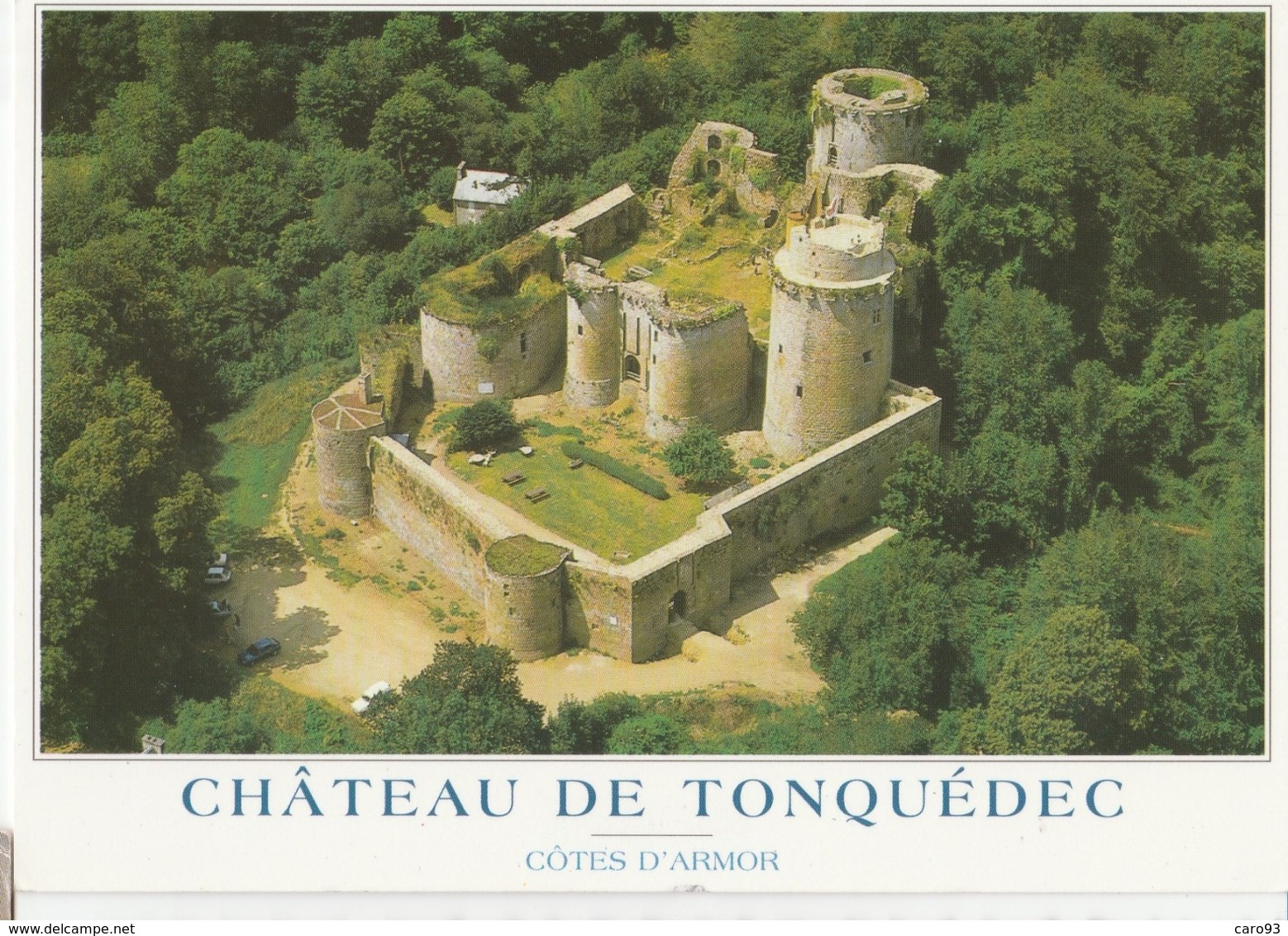 Château De Tonquédec Les Ruines Du Château - Lanvellec
