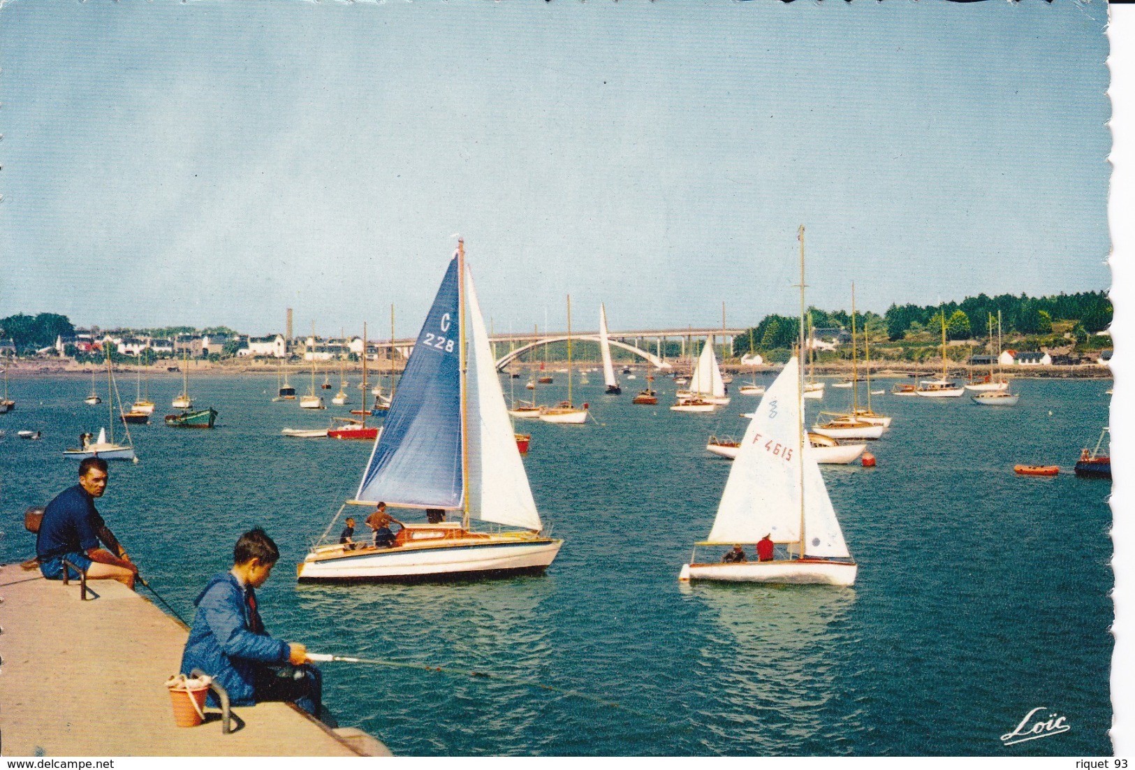 LA TRINITE-SUR-MER - Port Et Pont De Kerisper - La Trinite Sur Mer