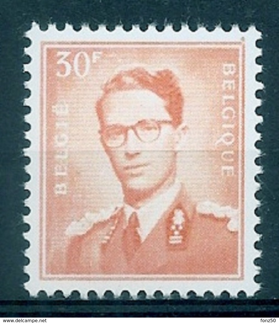 BELGIE Boudewijn Bril * Nr 1074 P3 * Postfris Xx * FLUOR  PAPIER - 1953-1972 Lunettes