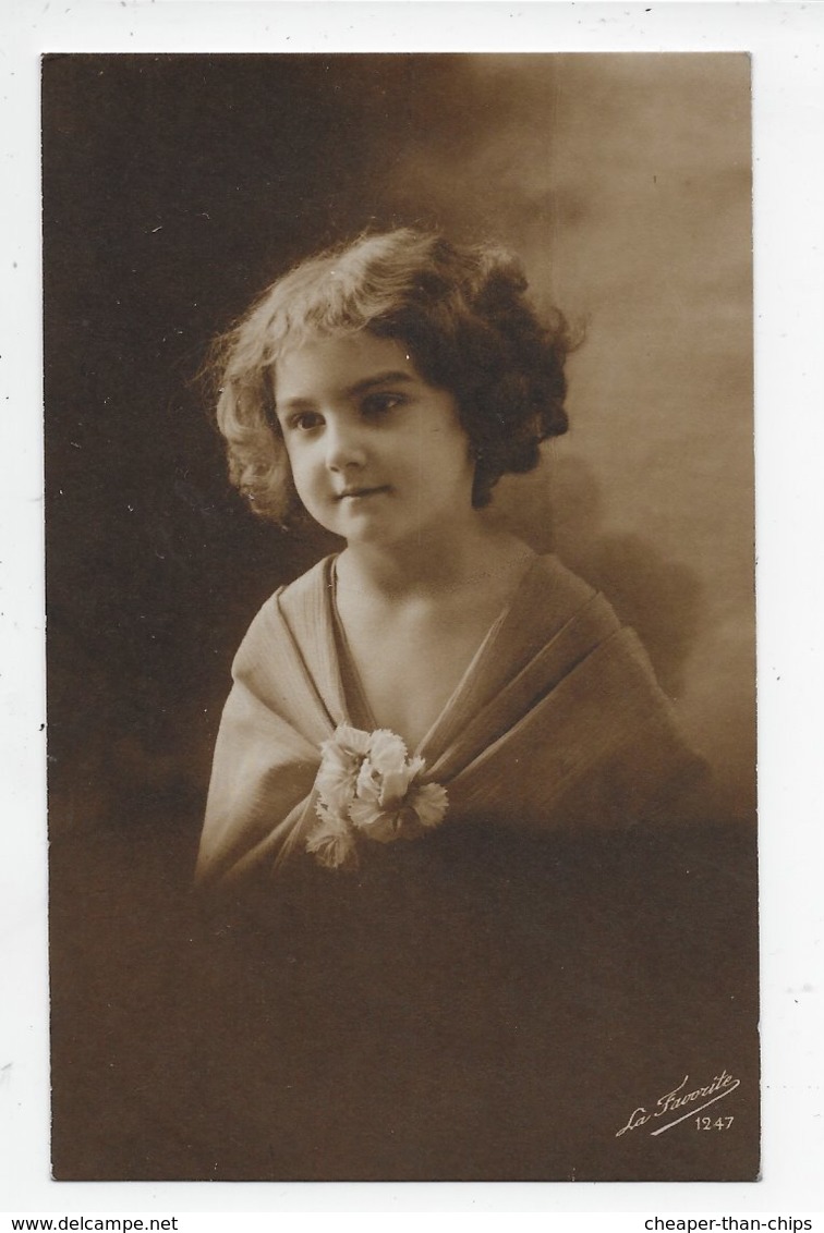 Young Girl In A Shawl With Flowers - Portraits