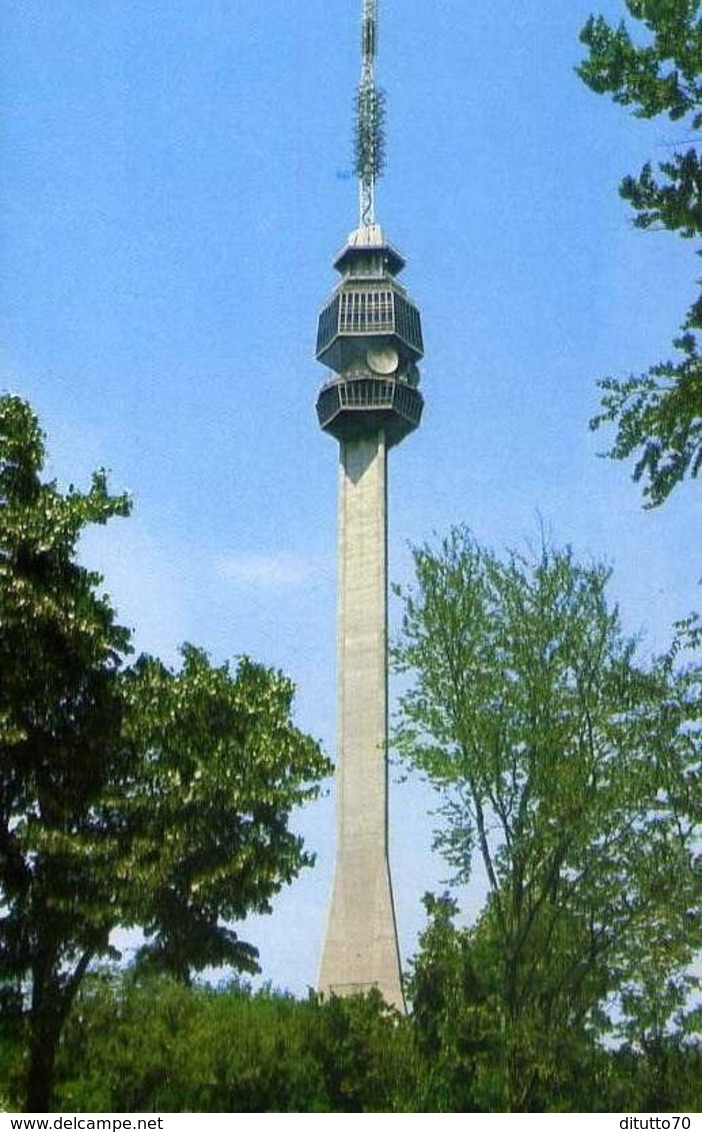 Beograd - Tv Toranj - Formato Grande Non Viaggiata - E 12 - Joegoslavië