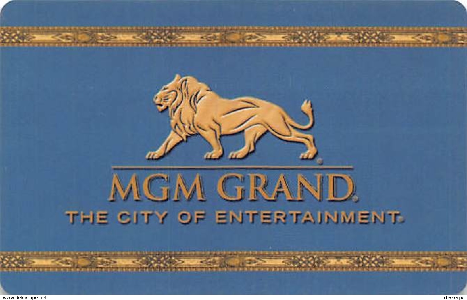 MGM Grand Casino - Las Vegas NV - Hotel Room Key Card - Hotel Keycards