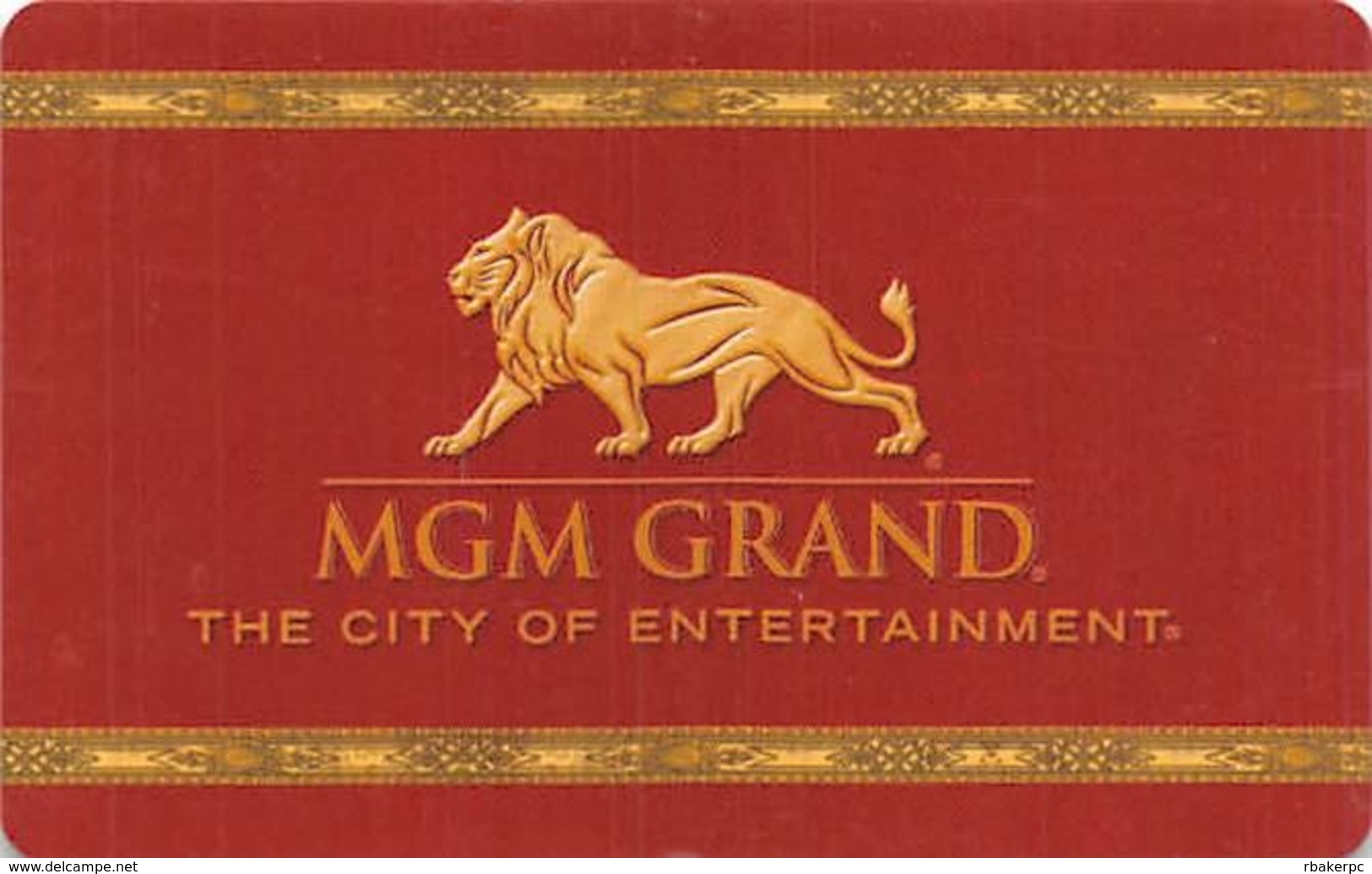 MGM Grand Casino - Las Vegas NV - Hotel Room Key Card - Hotel Keycards