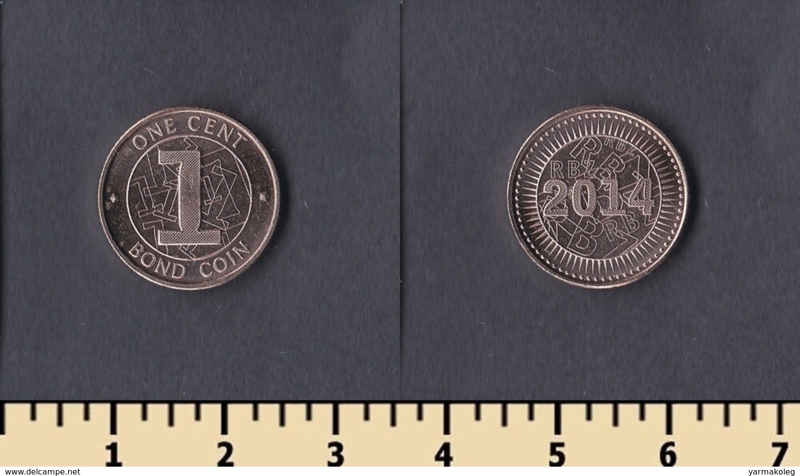 Zimbabwe 1 Cent 2014 - Zimbabwe