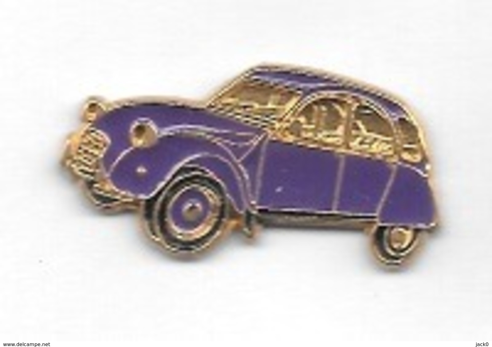 Pin' S  Automobile  CITROËN  2  CV  Violette - Citroën