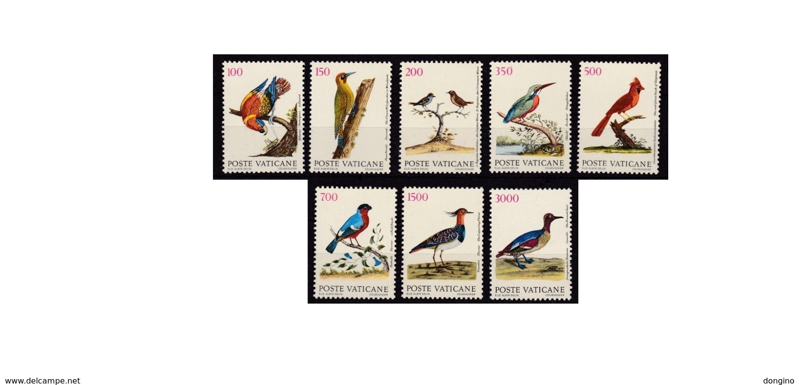 G341. Vaticano / Vatican / 1989 / Birds / Pajaros / Oiseaux - Songbirds & Tree Dwellers