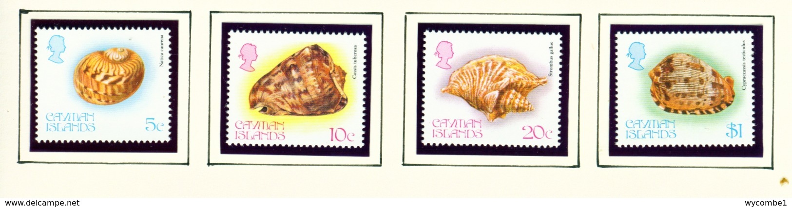 CAYMAN ISLANDS - 1983 Sell Shells Set Unmounted/Never Hinged Mint - Cayman Islands