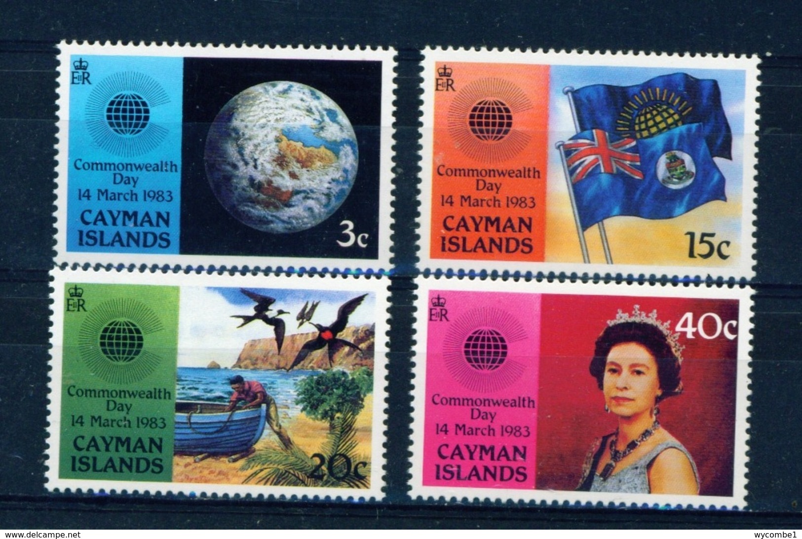 CAYMAN ISLANDS - 1983 Commonwealth Day Set Unmounted/Never Hinged Mint - Cayman Islands