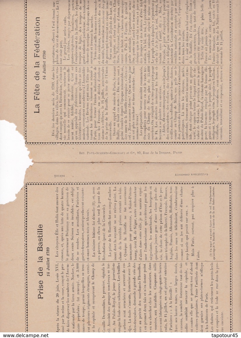 Ce Ci N Est Pas Un Protège Cahier Mais Une Couverture De Cahier D'écolier (18x22) 4 Pages "Paris" - Collezioni