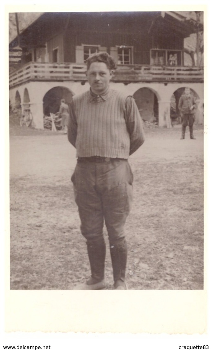 STALAG XVIII C  GEPROFT   CARTE PHOTO 5 MAI 1941 - Guerre, Militaire