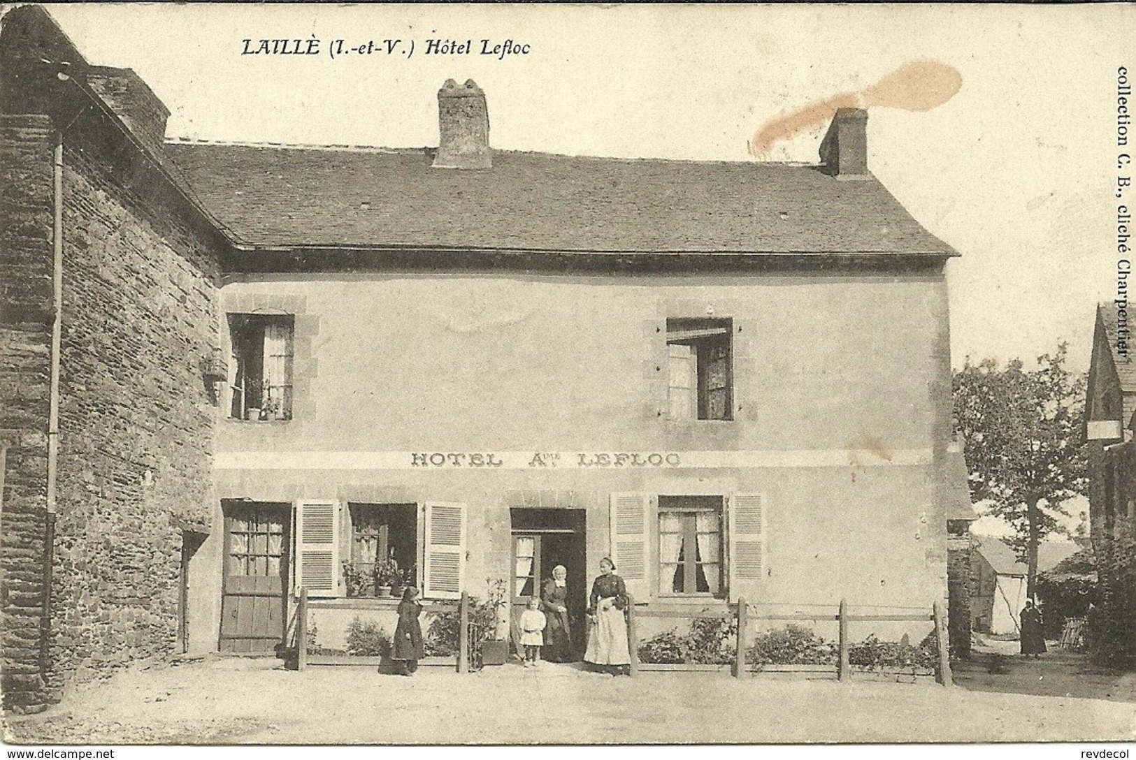 LAILLE  -- Hôtel Lefloc                                      -- C. B. - Autres & Non Classés