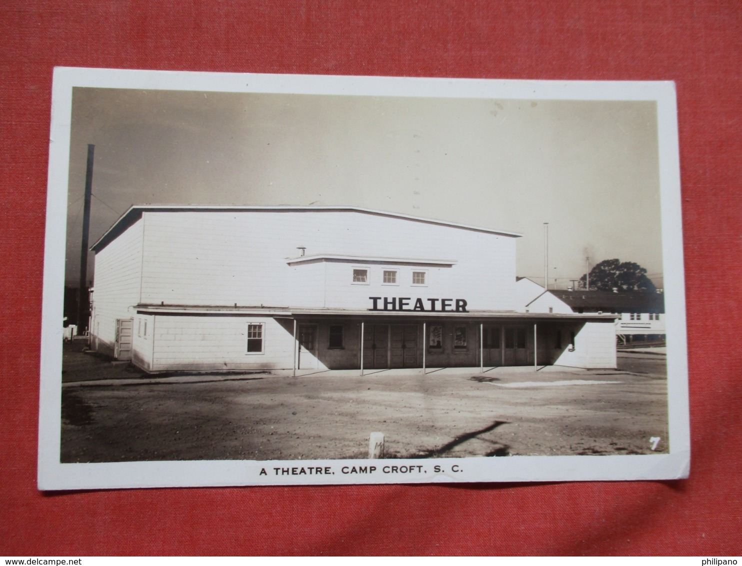 RPPC  Theatre  Camp Croft   South Carolina > Ref 3675 - Other & Unclassified