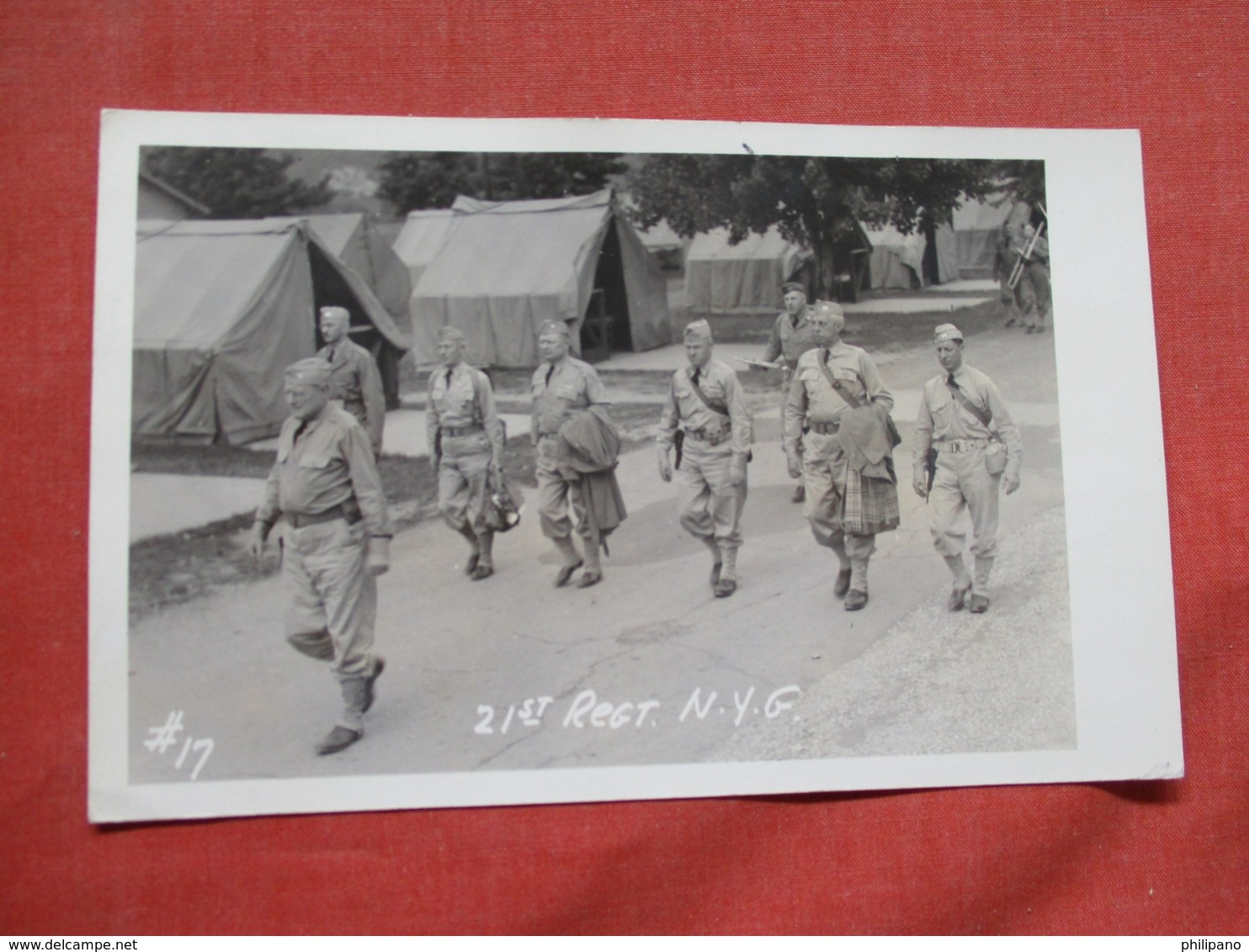 RPPC  21 St Regt N.Y.G. > Ref 3675 - War 1939-45