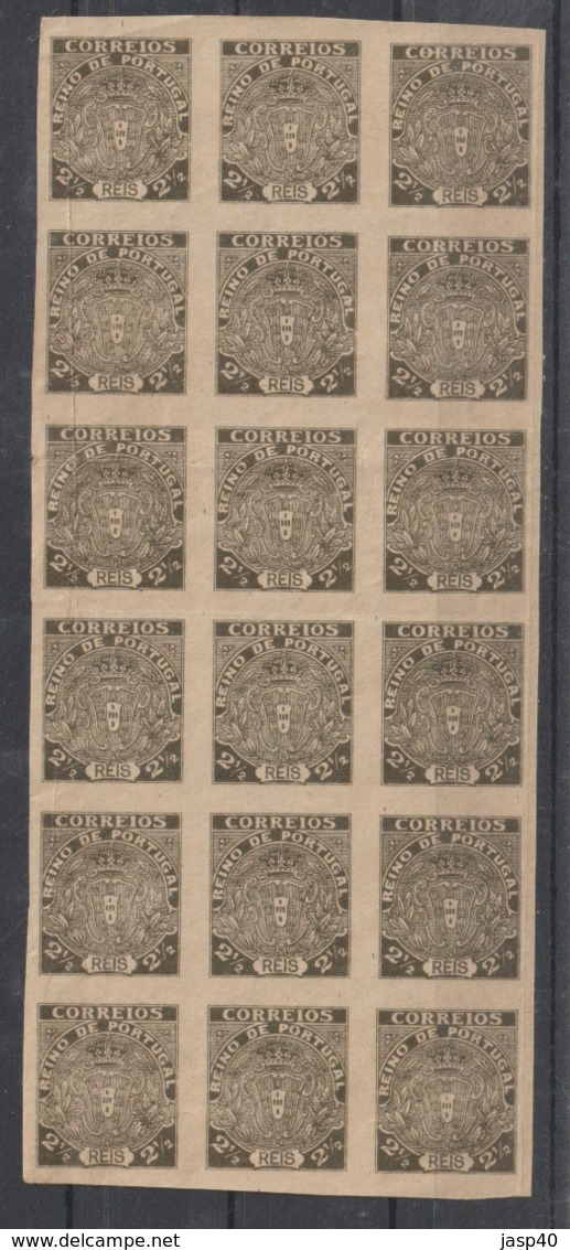PORTUGAL MONARQUIA DO NORTE PROVA - PROVA COM 18 SELOS - Unused Stamps