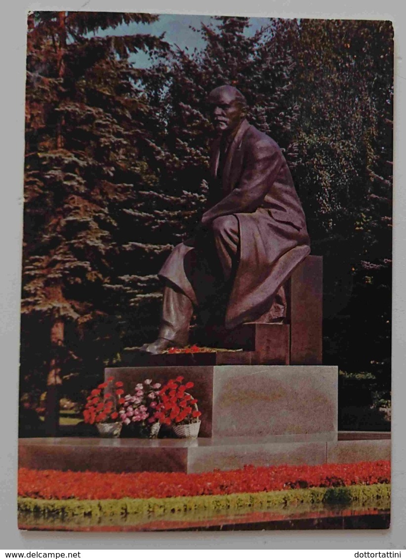 Moscow - V.U. LENIN Statue, Monument - Vg / Soviet Union - Russia