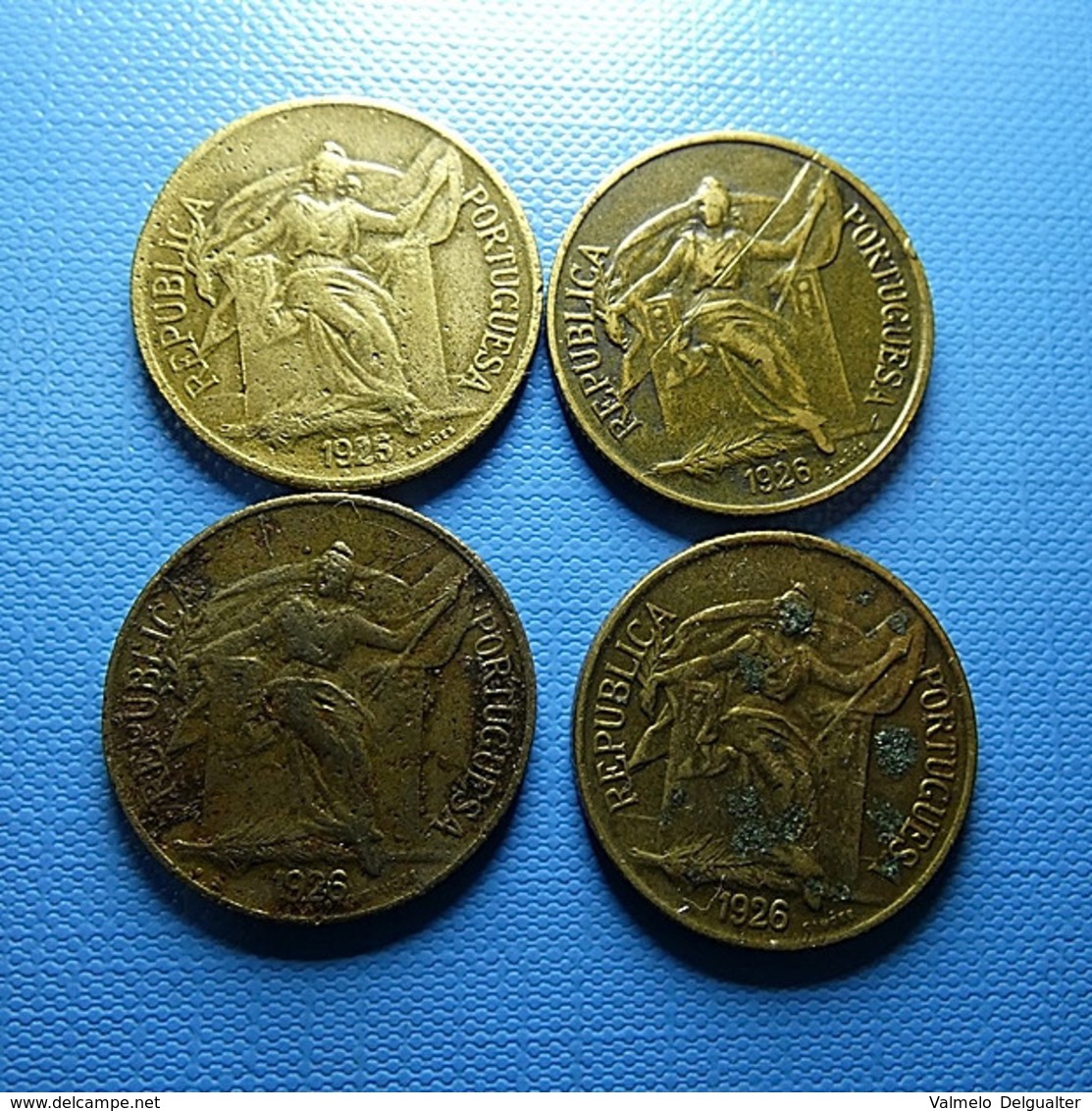 Portugal 4 Coins 50 Centavos 1926 - Kiloware - Münzen