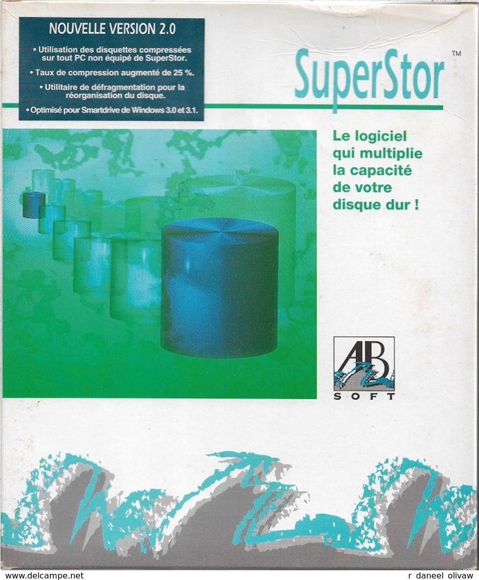 SuperStor 2.0, Et PC-Lock, Pour DOS 3.0 Et Windows 3 (1992, TBE+) - Other & Unclassified