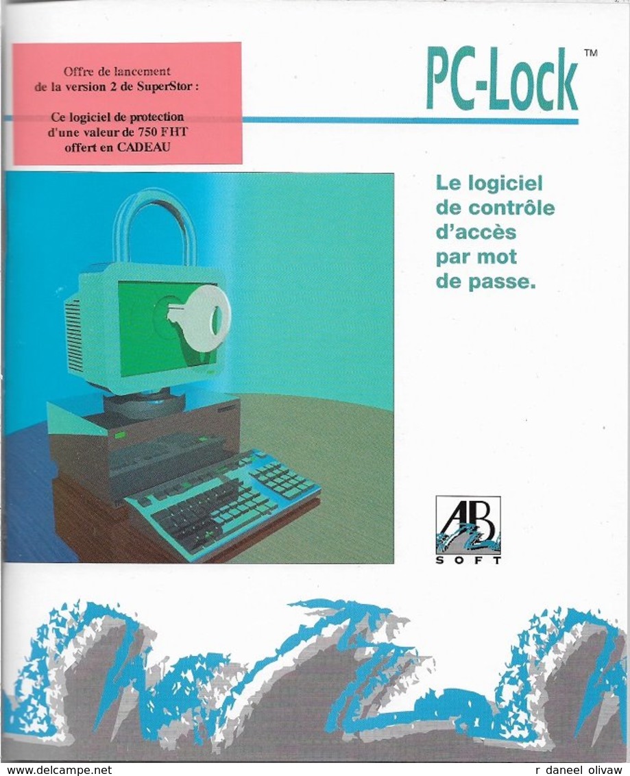 SuperStor 2.0, Et PC-Lock, Pour DOS 3.0 Et Windows 3 (1992, TBE+) - Autres & Non Classés