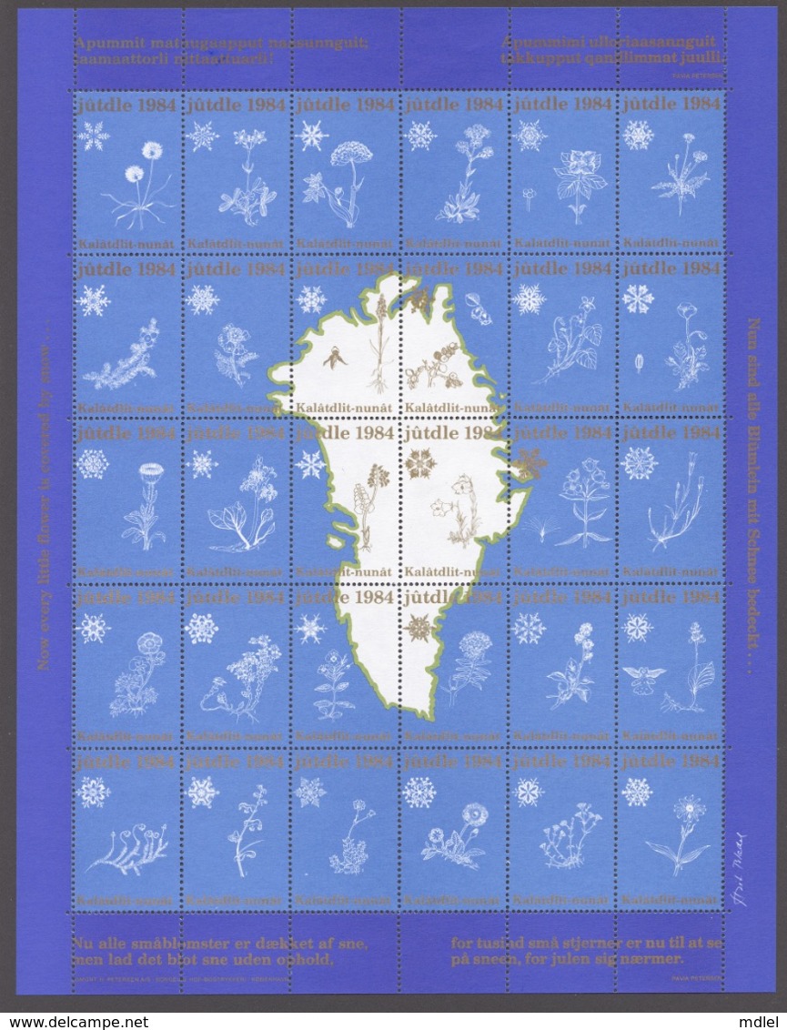 Greenland CHRISTMAS SEALS 1983-85 - Collections, Lots & Séries