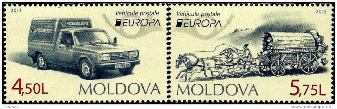 Moldova 2013 "Europa CEPT" 2v Quality:100% - 2013