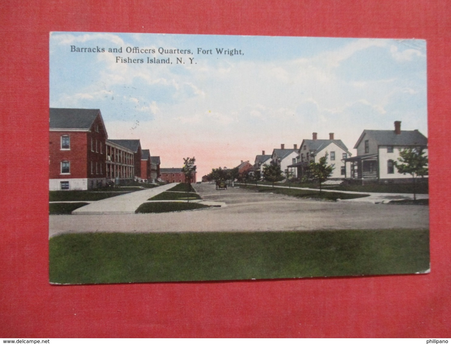 Barracks & Officers Quarters Fort Wright  Fishers Island   New York > Long Island   Ref 3676 - Long Island