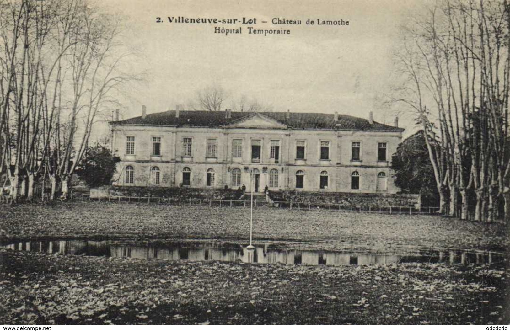 Villeneuve Sur Lot Chateau De Lamothe Hopital Temporaire RV - Villeneuve Sur Lot