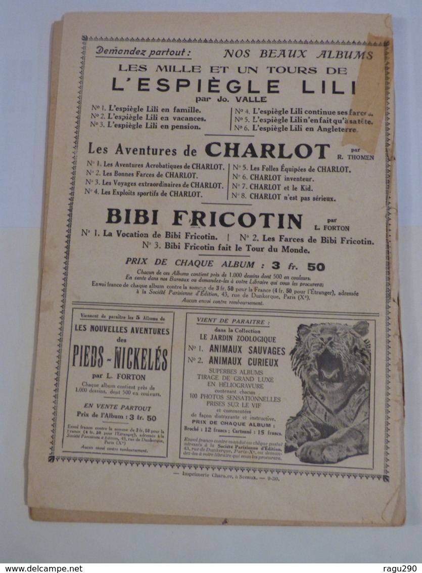 BD  -L ' ESPIEGLE LILI   EN  VACANCES - Lili L'Espiègle