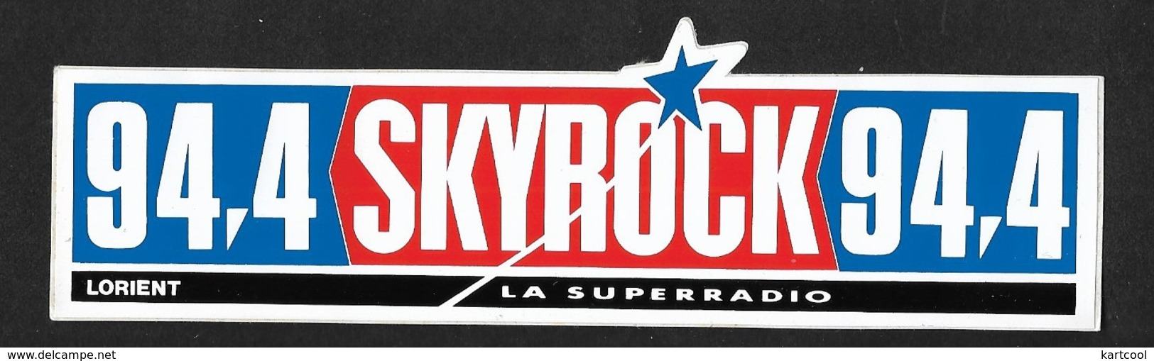 Radio Skyrock Lorient - Sticker Adhésif Autocollant - Aufkleber