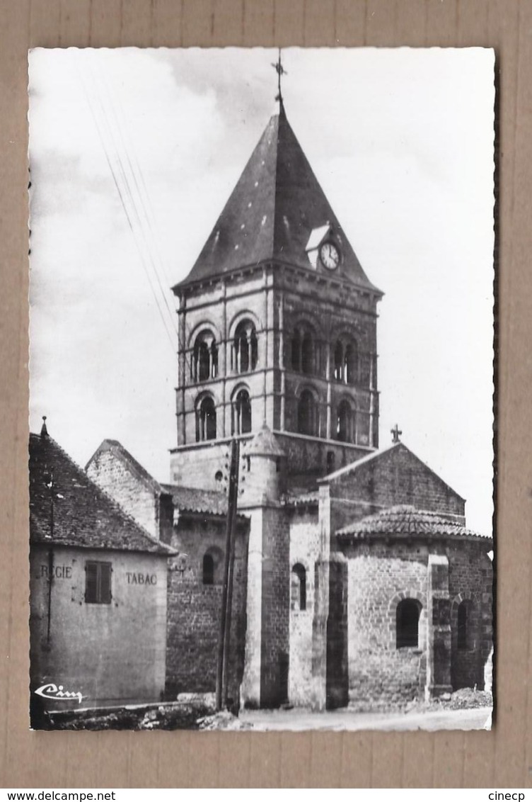 CPSM 71 - VARENNE-l'ARCONCE - Eglise - Le Chevet - TB PLAN EDIFICE RELIGIEUX CENTRE VILLAGE - Altri & Non Classificati