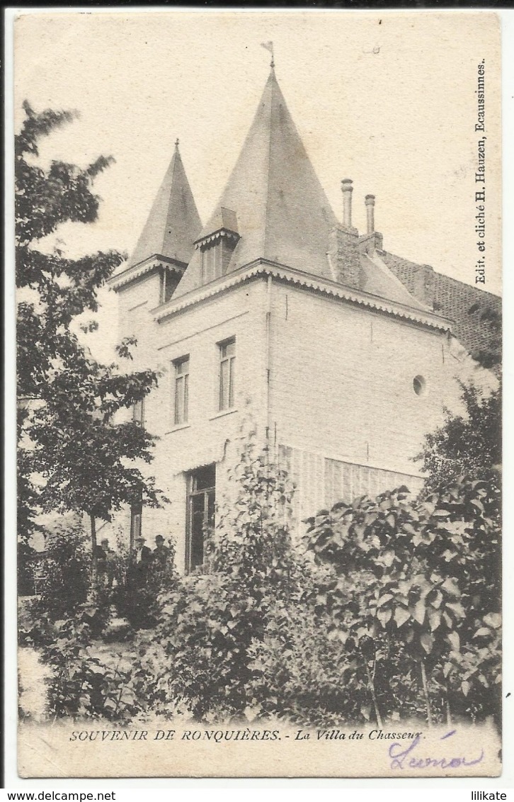 Ronquières - Souvenir De Ronquières, La Villa Du Chasseur 1905 --- Braine-Le-Comte - Braine-le-Comte