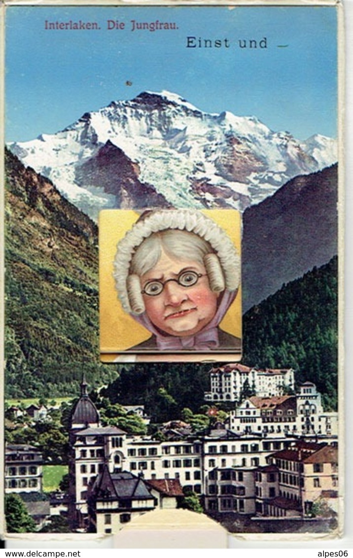 CARTE A SYSTEME, Suisse, Interlaken, Die Jungfrau - Interlaken